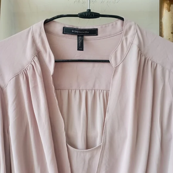 BCBG MaxAzria Blush Pink Top - Picture 8 of 15